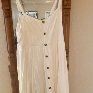 White Torrid tank dress